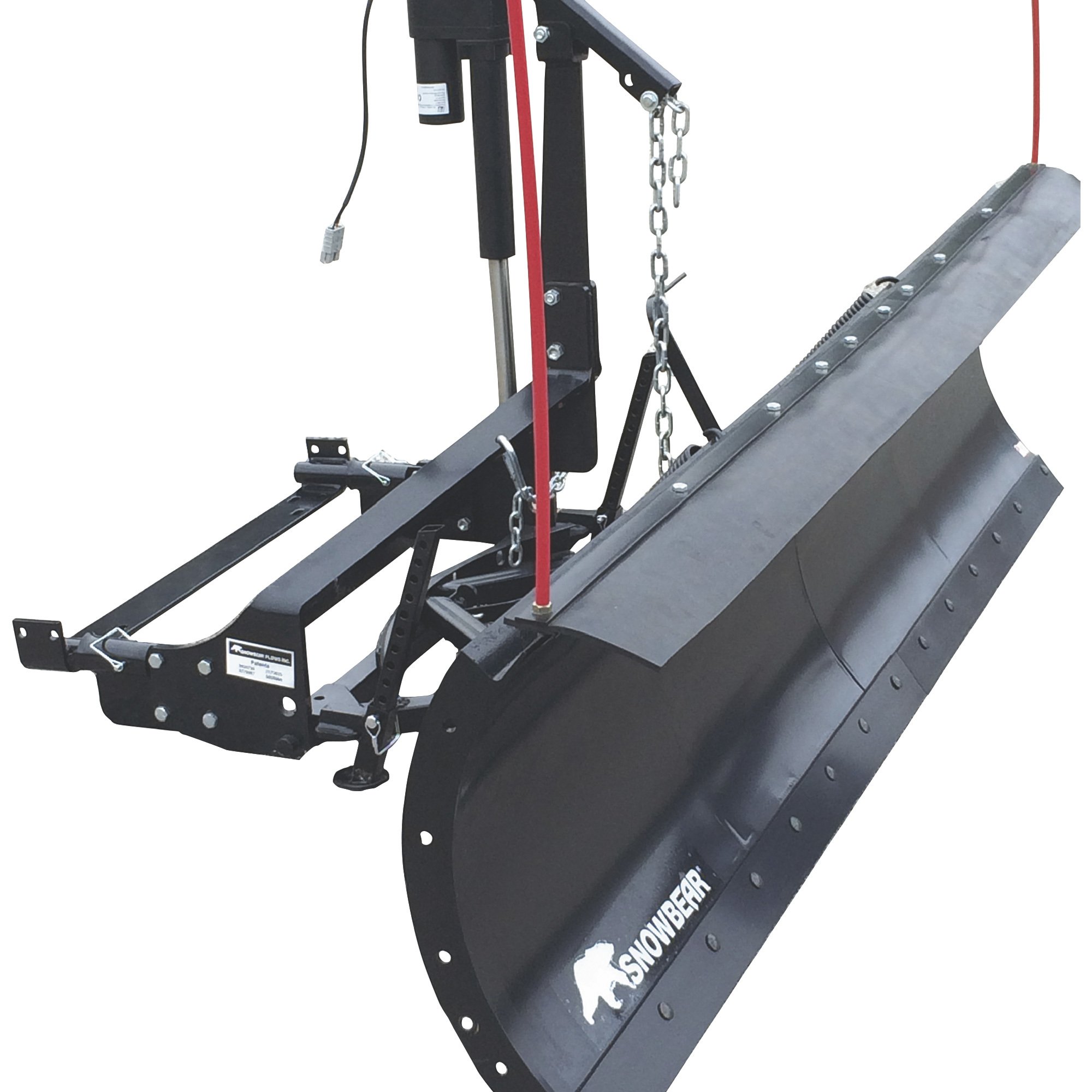 SnowBear WinterWolf 2-Point Snow Plow Kit — 82in.W x 19in.H, Model# 324-166